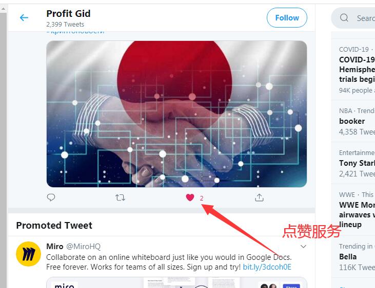 专业出售Twitter加粉点赞转发服务 推特购买粉丝买赞 快速涨粉-图片2