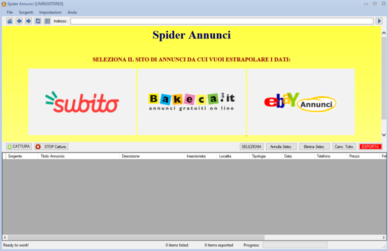 Spider Annunci最新版 广告网站 Kijiji(易趣广告)广告主电话及邮箱提取工具-图片6