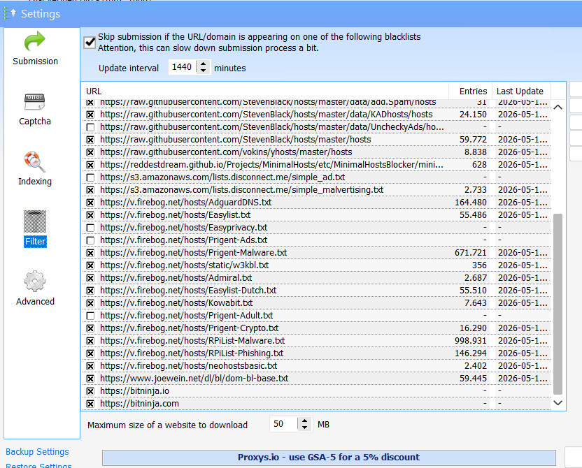 GSA Search Engine Ranker (SER) 实战教程:如何导入本地资源与高效发布配置-图片9