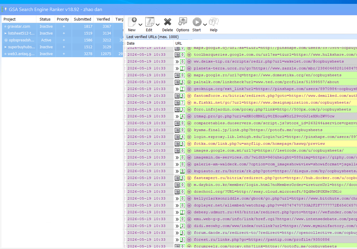 GSA Search Engine Ranker